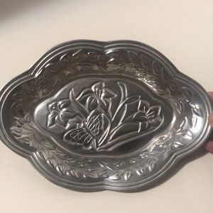 Pewter Lenox Trinket Dish